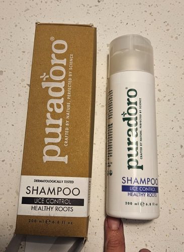 Champô Antiparasitário & Cebolas Saudáveis – Elimina piolhos e lêndeas, limpa e protege 200ml photo review